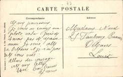 Beaumont of Gatinais CPA Gate of the old castle