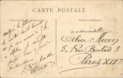 Melun CPA Boulevard Victor Hugo and monument of Pasteur