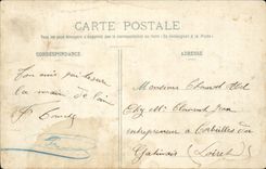 Melun CPA Stoppen des grossen Armes des Seine