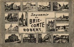 CPA Souvenir of Brie Count Robert