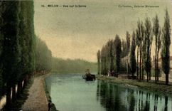 Melun CPA Seen on the Seine