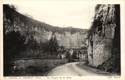 Surroundings of Cremieu CPA the throats of Fused