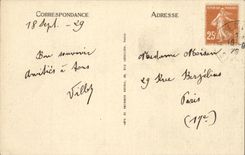 CPA Costumes of Savoy Seez (Tarentaise) (folklore costume) TOP