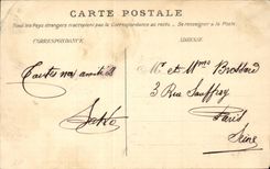 Montigny on Loing CPA Seen on Loing and the Mill