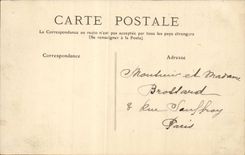 Bourboule CPA the boulevard of the town hall