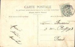 Bourbonne les Bains CPA un coin du parc Statue de jeanne d'arc