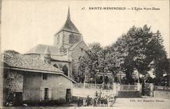The argonne Sainte menehould the church Our Lady (children)