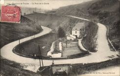 Surroundings of Tauves CPA the bridge of the guard