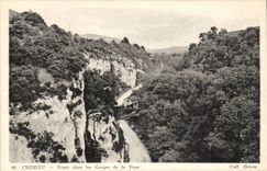 Cremieu CPA Route in the throats of Fused