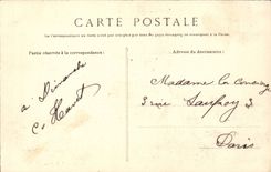 Saint Julien of SAult CPA the street Our Lady (2nd sight)