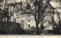 Nogent Rotrou CPA Castle of Saint Jean Entering