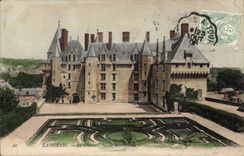 Langeais CPA La chateau