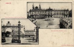Nancy CPA Place Stanislas et grilles Jean Lamour Hotel de ville