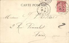 Paris CPA Trocadero Ruins of Tileries