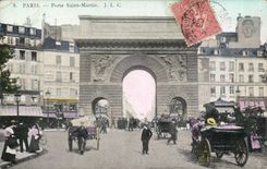 Paris CPA Gate Saint Martin