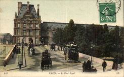 Paris CPA Le pont Royal