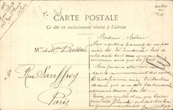 Paris CPA Statue de Jeanne d'arc Place des Pyramides (taxi)