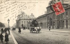 Paris CPA Military academy principal Frontage (militaria)