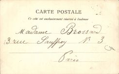 Paris CPA Military academy principal Frontage (militaria)