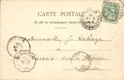 CPA Castle of Bourlemont Old towers