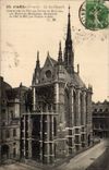 Paris CPA La ste chapelle