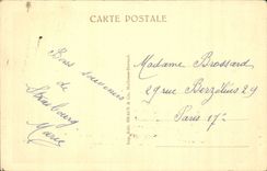 Strasbourg CPA the cathedral and old houses