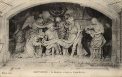 Saint Mihiel CPA the sepulchre Ligier Richier