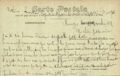 Front Bourges-CPA der Kathedrale