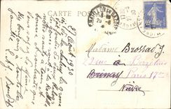 Poitiers CPA Church our Lady mystical Good life of the virgin in the old one and the new Will