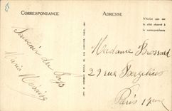 Mont Saint Michel CPA the basilica the apse