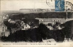 Boulogne on sea CPA Seen from of the belfry towards the column