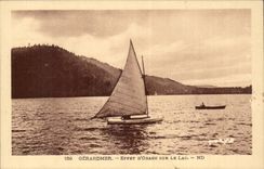 Gerardmer CPA Effect of storm on the lake