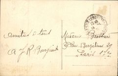 Surroundings of Plestin Strikes CPA the beach of St Efflam and the large rock through the fir trees