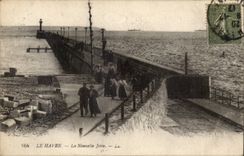 Le Havre CPA the new pier