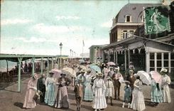 Dieppe CPA der Weg des Kasinos