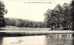 CPA Schloss von ESclimont der Park