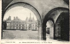 CPA Schloss von ESclimont das Gatter des Hereinkommens