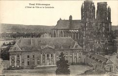 Toul CPA das Rathaus und die Kathedrale