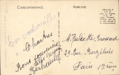 Chartres CPA Staircase of the Berthe Queen