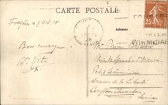 Fougeres CPA the old castle dimensions Northern the Tours of Coigny of Guet de Melusine and the goblins