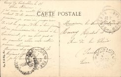 CPA the German prisoners has Coetquidan Approvisionnement of water of Handling TOP (militaria)