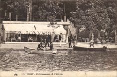 Vichy - Etablissement A L'Aviron - bateau - CPA 