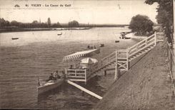 Vichy - Le canot du Golf - Sport - bateau - CPA 