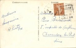 Der Sand von olonne - das Strand Rst Ende - - CPA