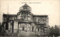 Nevers - Kirche Saint-Etienne - CPA