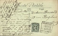 Nevers - die Kathedrale - - CPA