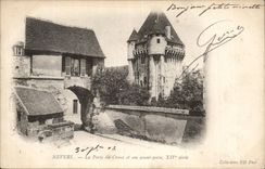 Nevers - das Gatter von Croux und sein vor Tur - CPA