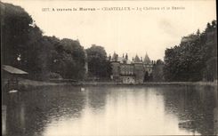 Durch Morvan - Chastellux - das Schloss und das Bassin - CPA