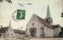 Dornes - die Kirche - CPA