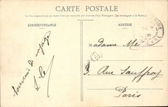 Schloss von Tracy auf dem Loire - CPA